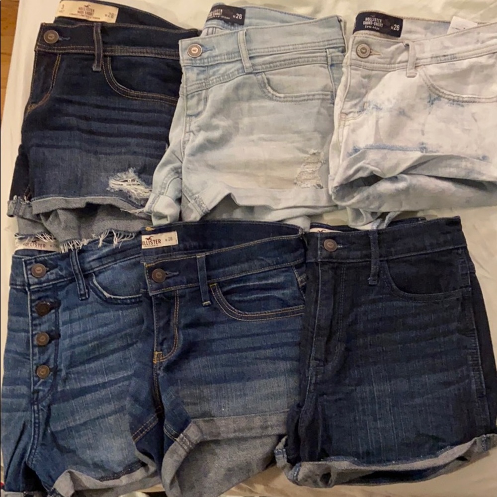 Hollister, Size 3/w26 Shorts - 6pairs